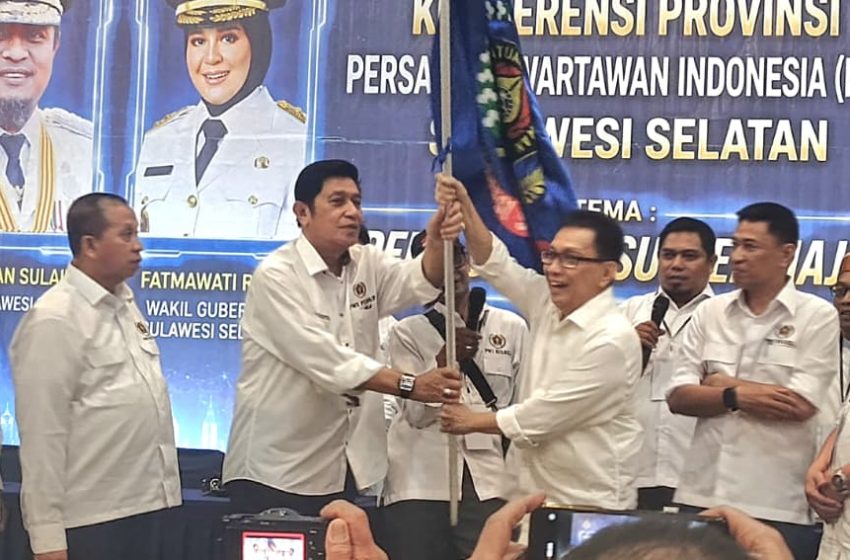  Konferensi PWI Sulsel Tetapkan Suwardi Thahir sebagai Ketua Secara Aklamasi