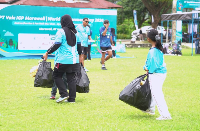  PT Vale Dorong Budaya Hidup Berkelanjutan Lewat EnviRun 2026 di Morowali