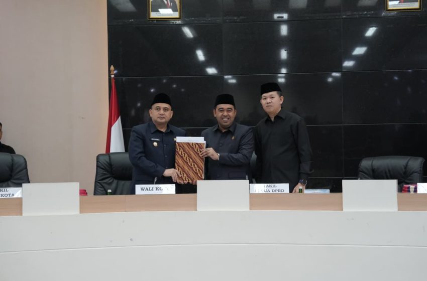  Pemkot dan DPRD Kompak Bangun Kota, Ranperda Perhubungan Disetujui Jadi Perda