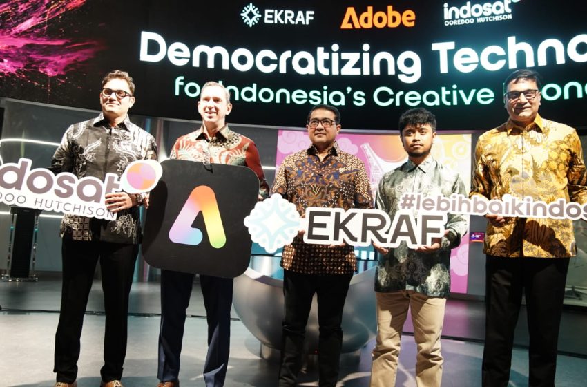  Kemenekraf, Indosat, dan Adobe Siapkan Talenta Kreatif Lewat Program ECHOES