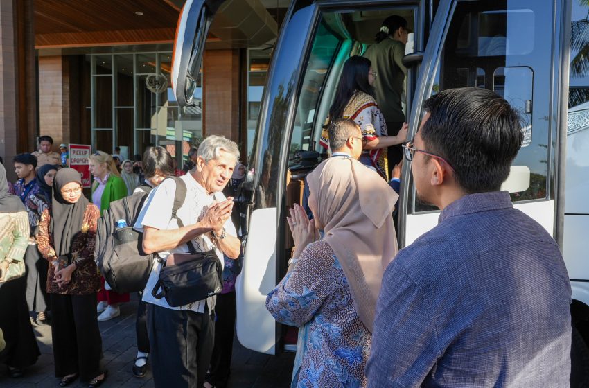  38 Delegasi Internasional Akhiri Kunjungan di Makassar, Wawali Aliyah Sampaikan Salam Perpisahan