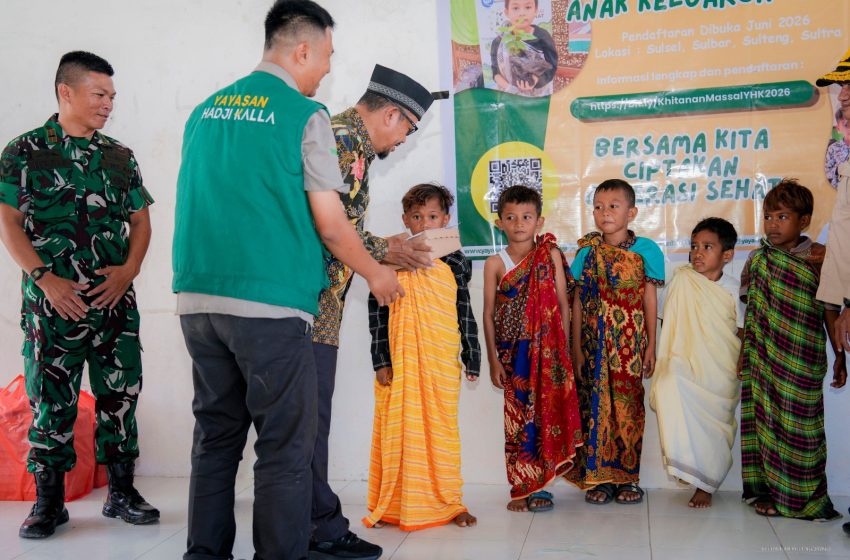  LAZ Hadji Kalla dan 80 Tenaga Medis Hadirkan Sunatan Gratis untuk Anak Duafa