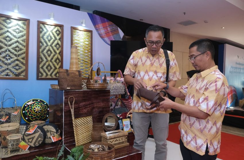  Tak Sekadar Menambang, PT Vale Sukses Angkat Anyaman Teduhu hingga Dipuji Dekranas