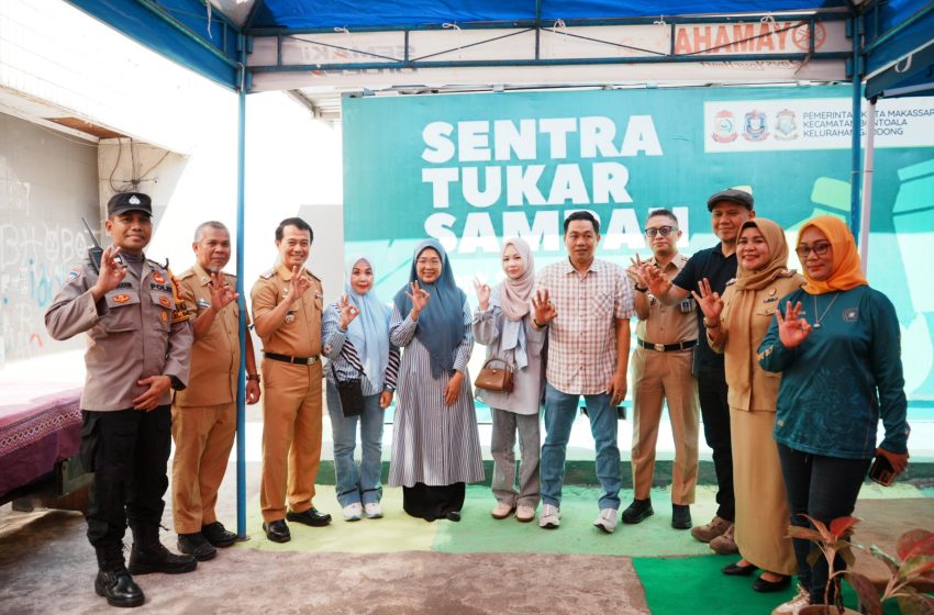  Bank Sentra Sampah Pertama Hadir di Bontoala, Ini Target Besar Melinda Aksa untuk Makassar