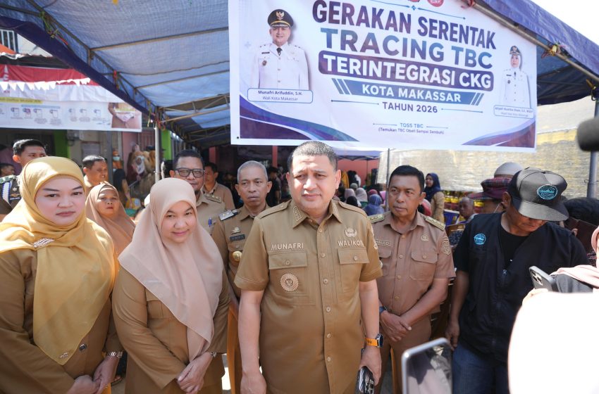  TBC Masih Mengintai, Makassar Mulai Tracing Serentak di 339 Titik