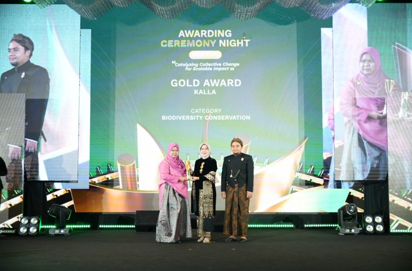  Aksi Mangrove Lestari KALLA Raih Penghargaan Gold ISRA 2026