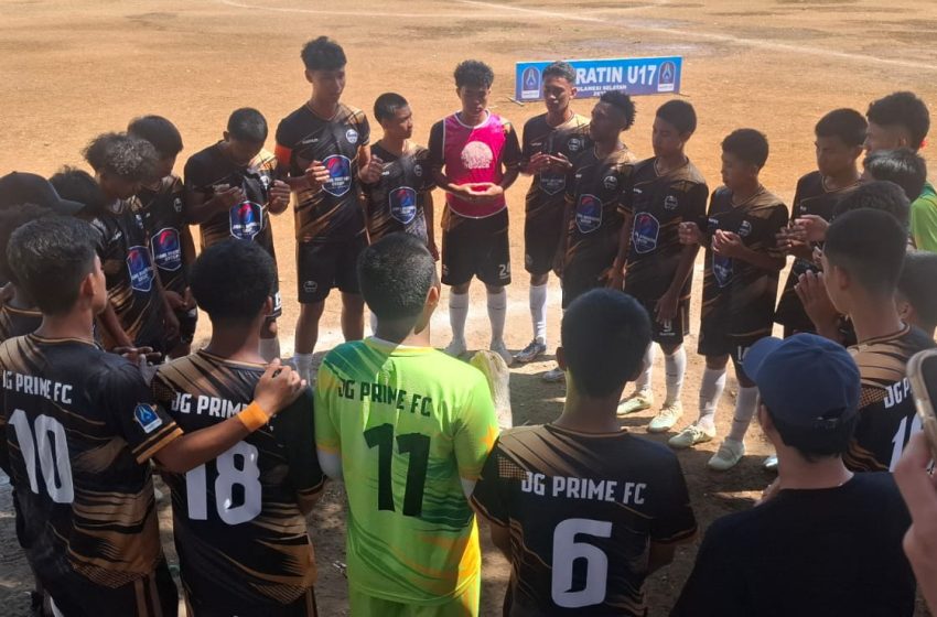  Tampil Dominan, JG Prime FC Melaju ke Semifinal Soeratin U-17