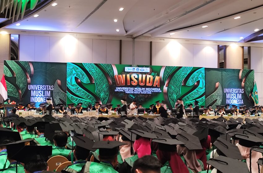  Bukan Sekadar Ijazah, Ini Pesan Rektor UMI kepada 2.866 Wisudawan