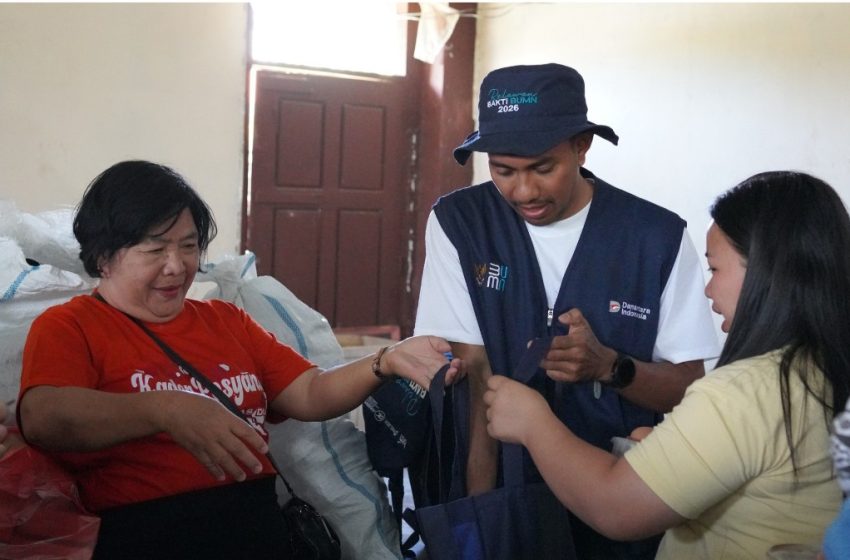  Pelindo Semai Harapan di Langowan Lewat Pendidikan, Lingkungan dan Ekonomi Lokal