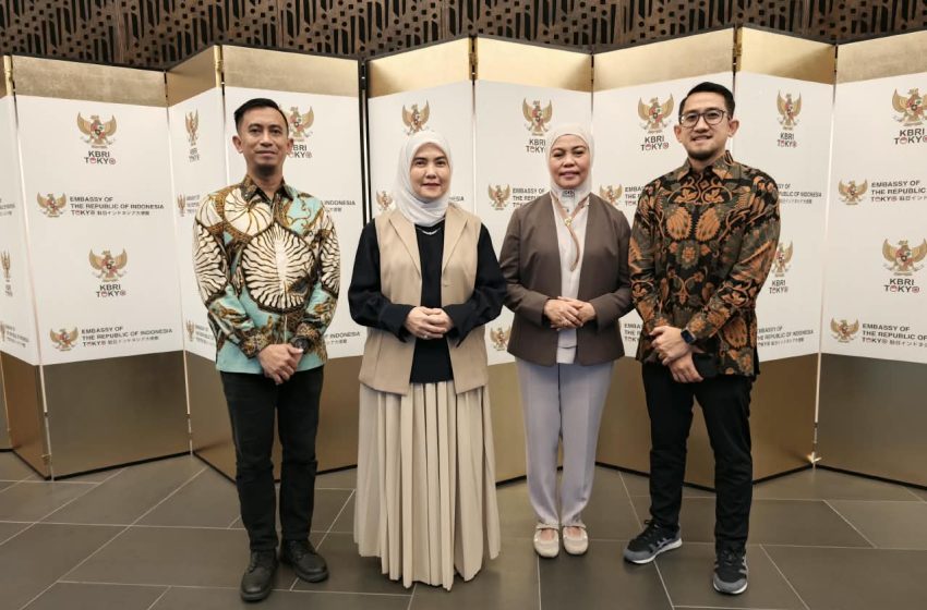  Aliyah Mustika Ilham Kunjungi KBRI Tokyo, Bahas Peluang Kerja Sama Makassar–Jepang
