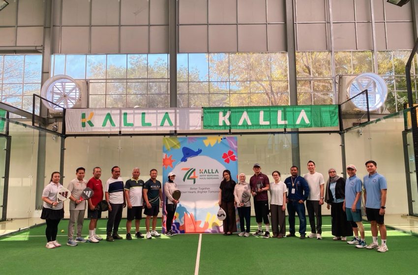  KALLA Awali HUT ke-74 dengan Padel Exhibition di Nipah Park
