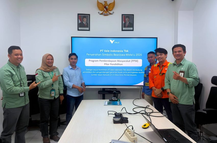  PT Vale Dorong Pendidikan Generasi Muda Morowali Lewat Beasiswa Mota’u