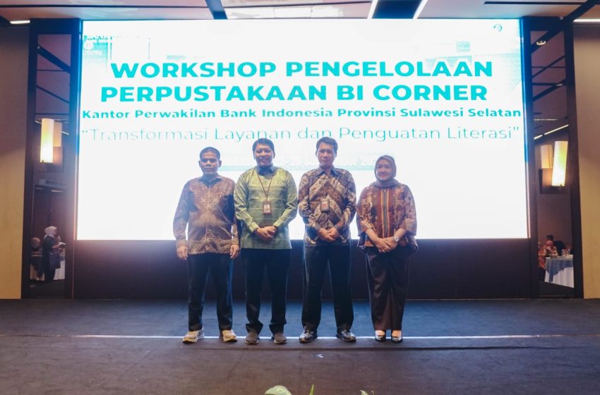  80 Pengelola BI Corner se-Sulsel Ikuti Workshop Transformasi Layanan