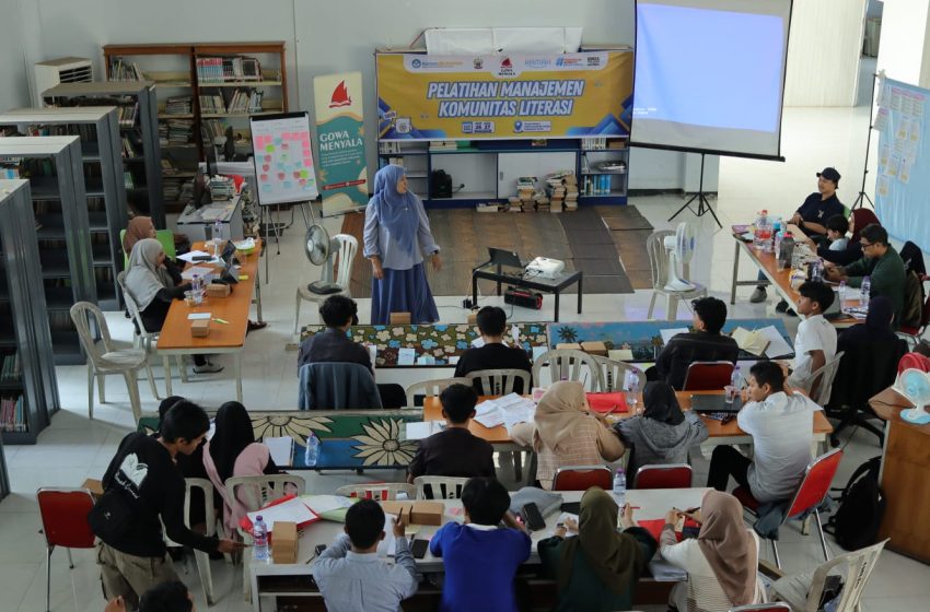  41 Pengelola TBM Belajar Bangun Komunitas Literasi yang Lebih Terarah