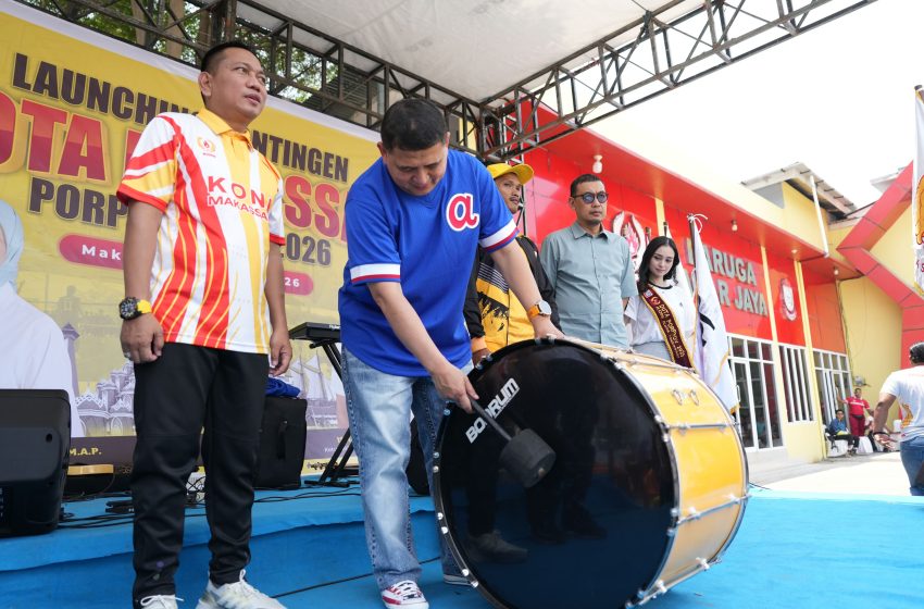  Makassar Bidik Juara Porprov Sulsel 2026, Munafri Pastikan Atlet Dapat Perlindungan