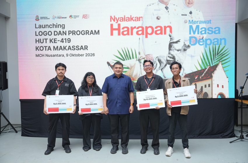  Filosofi Pasappaseng Warnai Logo HUT ke-419 Makassar, Ini Makna di Baliknya