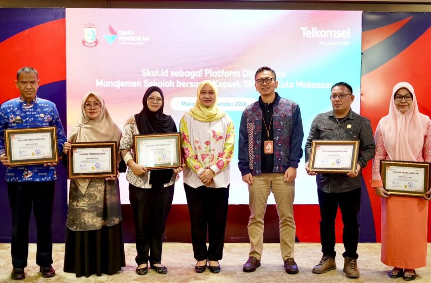  Dukung Digitalisasi Pendidikan, Telkomsel Gandeng Sekolah di Makassar Lewat Skul.id