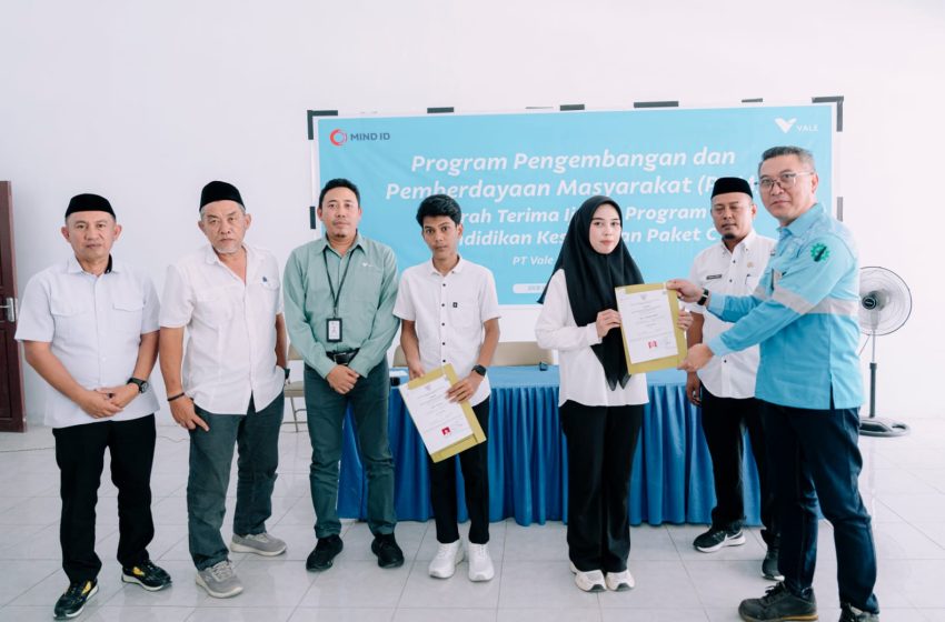  Vale Indonesia dan Pemkab Kolaka Dorong Akses Pendidikan Kesetaraan bagi Masyarakat