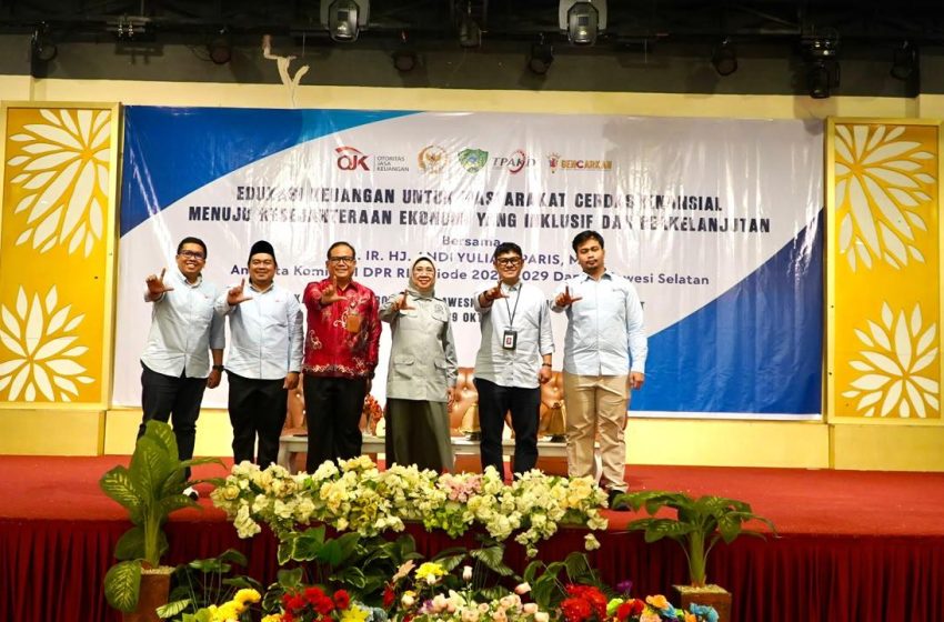  OJK dan Andi Yuliani Paris Dorong Warga Maros Bijak Mengelola Keuangan